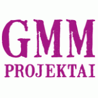 GMM Projektai logo vector logo