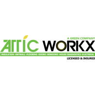 attic workx llc. logo vector logo