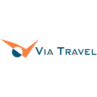 Via Travel logo vector logo