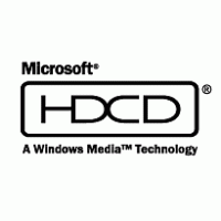 HDCD logo vector logo