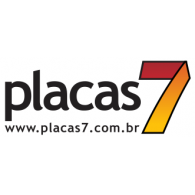 Placas 7 Sete Lagoas MG Brasil logo vector logo