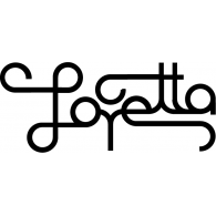 Loretta logo vector logo