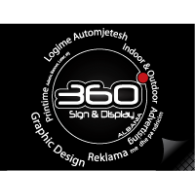360 Signs&Display logo vector logo