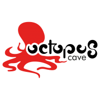 Octopus Cave logo vector logo