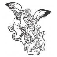 São Miguel Arcanjo – Saint Michael Archangel logo vector logo