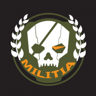 Militia logo vector logo