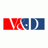 V&D logo vector logo