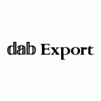 DAB Export logo vector logo