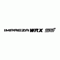 Impreza WRX STI logo vector logo