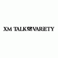 XM Talk&Variety logo vector logo