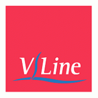 V/Line logo vector logo