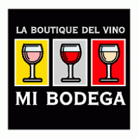 La Boutique Del Vino Mi Bodega logo vector logo