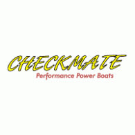 Checkmate Power Boats logo vector logo