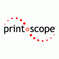 Printoscope logo vector logo