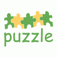 Puzzle logo vector logo