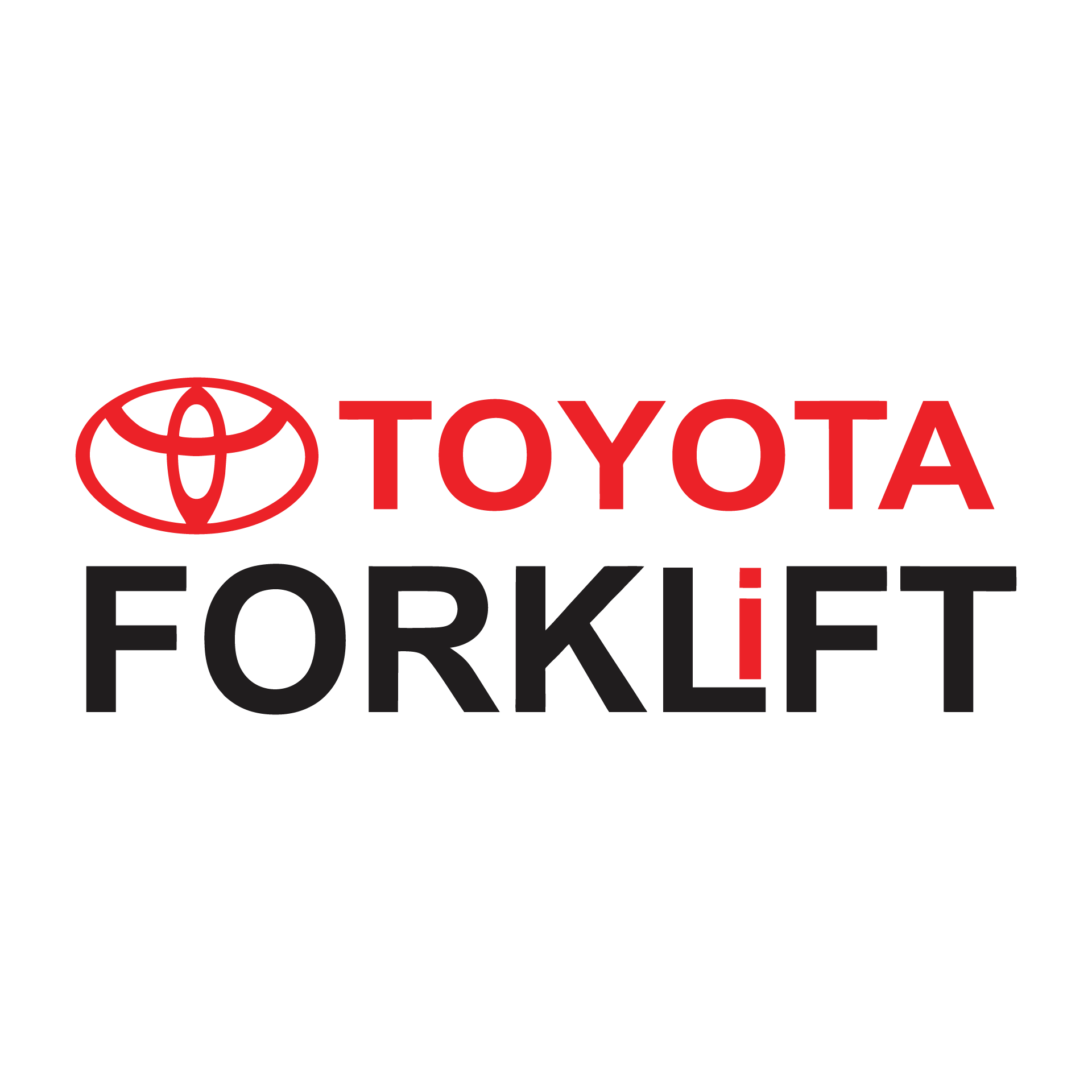 Toyota FORKLIFT logo vector logo