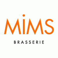 Mims Brasserie logo vector logo