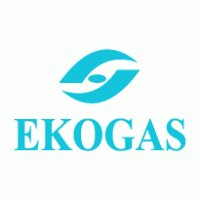 Ekogas logo vector logo