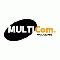 Multicom. Publicidade logo vector logo