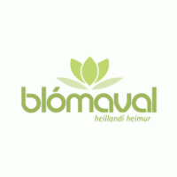 Blomaval logo vector logo
