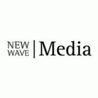 New Wave Media logo vector logo