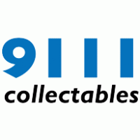 9111 collectables logo vector logo