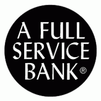 Full Service Bank logo vector logo