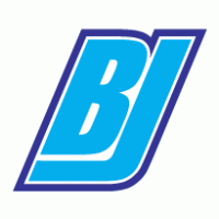 blue juice skis logo vector logo