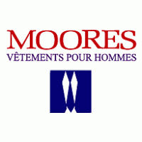 Moores Vetements pour hommes logo vector logo