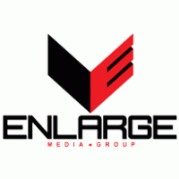 Enlarge Media Group logo vector logo