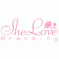 Shelovebranding logo vector logo