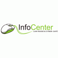 InfoCenter Lan House & Cyber Cafe logo vector logo
