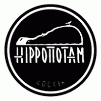 Hippopotam logo vector logo