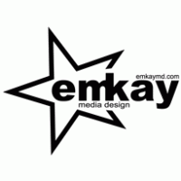 emkay media design logo vector logo
