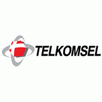 telkomsel logo vector logo