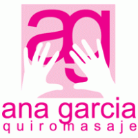 ana garcia quiromasaje logo vector logo