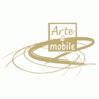 Arte & Mobile logo vector logo