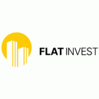 FLAT INVEST logo vector logo