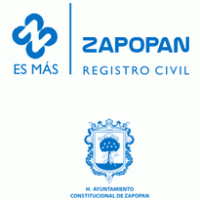 ZAPOPAN ES MAS civil logo vector logo