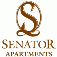 Senator Apartments logo vector logo