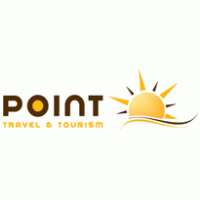 point travel logo vector logo