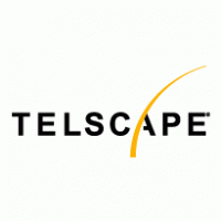 Telscape logo vector logo
