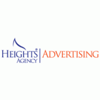 HEIGHTS ADVERTISING logo vector logo