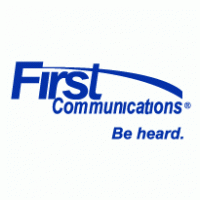First Communications logo vector logo