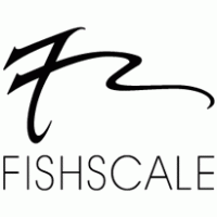 Fishscale logo vector logo