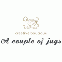 A couple of jugs Creative Agency logo vector logo