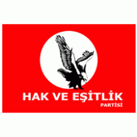 HAK VE EŞİTLİK PARTİSİ logo vector logo