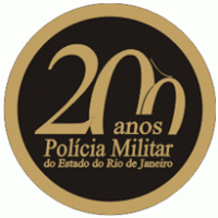 200 Anos Policia Militar logo vector logo