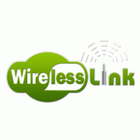 wireless link logo vector logo