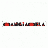 MangiaMela Script logo vector logo